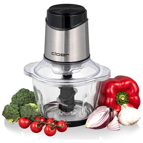 6829 tritaverdure elettrico 1,2 L Argento, Trasparente - Foto 1