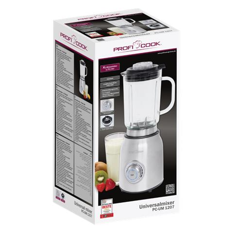 501207 sbattitore Sbattitore con base 1200 W Stainless steel - Foto 3