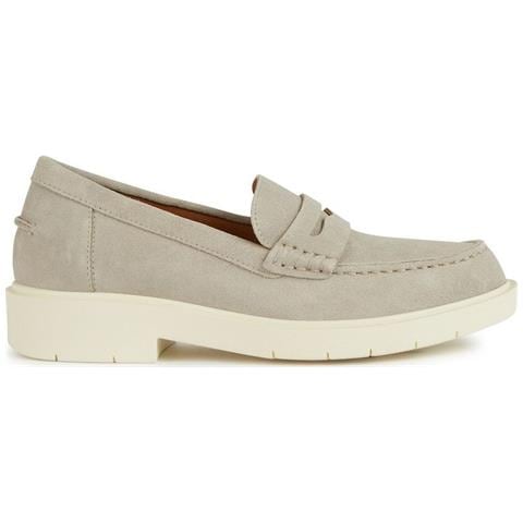 Spherica Ec1 Moccasins Mocassino Pelle Scamosciata /nabuk Scarpe Donna Grigio Eu 38, D25qra 00022 C1010 - Foto 1