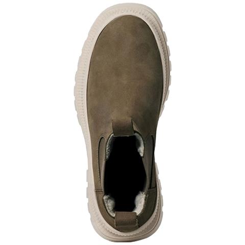 Taupe Casual Closed Chelsea Booties Stivaletti Pelle Scarpe Donna Beige Eu 39, 1-25494-41 341 - Foto 3