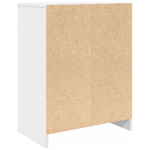 Scarpiera Bianca 57x34x76 cm in Legno Multistrato - Foto 9