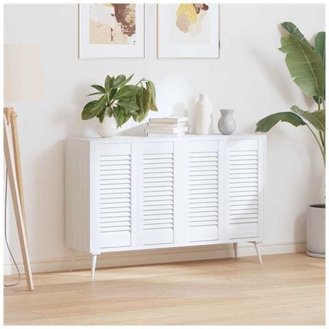 Ante A Lamelle 4 Pz Bianche 61,5x29,5 Cm - Foto 1