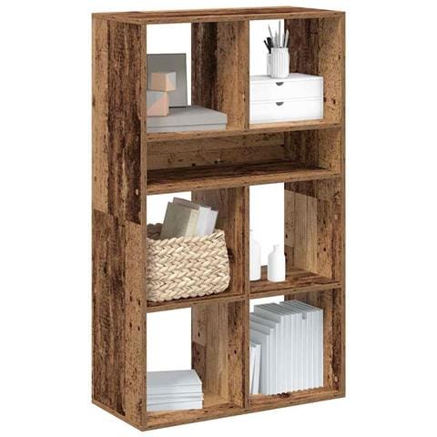 Libreria Legno Antico 66x31x112 Cm In Legno Multistrato - Foto 1