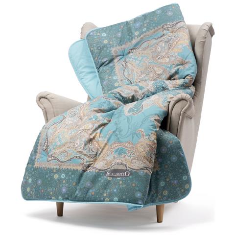 Scaldotto Cm 130x170 Serenissima In Cotone Colore Dorato Misura Cm 130x170 - Foto 1
