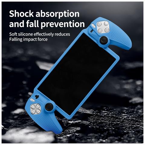 Custodia Protettiva In Silicone Per Console Portatile Sony Ps5 Streaming - Protezione Completa - Foto 6