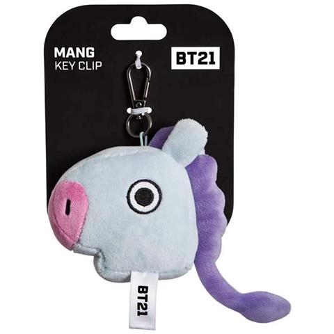 Portachiavi Mascotte Mang In Peluche Morbido, Blu - Foto 2