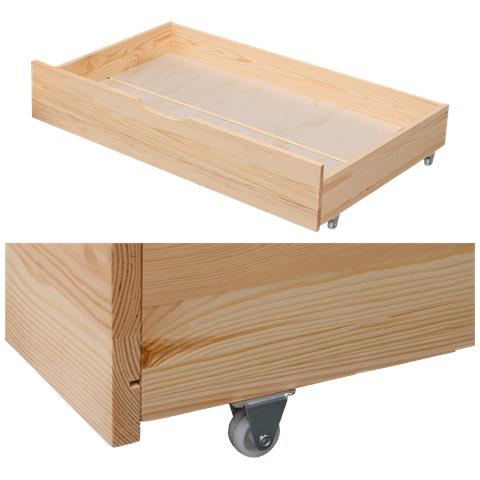 Set Di 2 Cassetti Sotto Il Letto In Legno Marceau - Foto 7