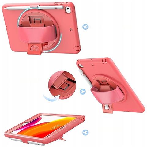 Custodia Per Ipad Mini 5/mini 4 7.9"" Con Supporto E Alloggiamento Per Stilo Rosa - Foto 2
