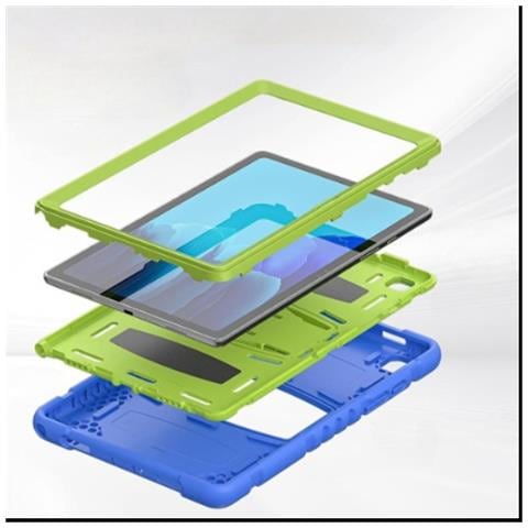 Custodia Per Ipad Mini 6 2021/ 8,3” Armata Con Supporto E Alloggiamento Per Stilo Blu - Foto 2
