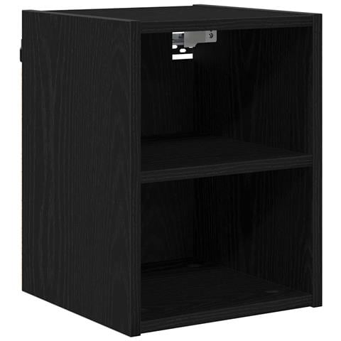 Armadio pensile Riga Rovere Nero 30 x 29,5 x 40 cm - Foto 1