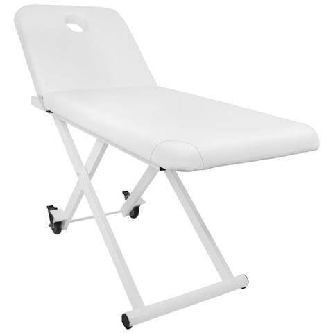 Letto elettrico da massaggio 329e 1 potenza bianco - Foto 4