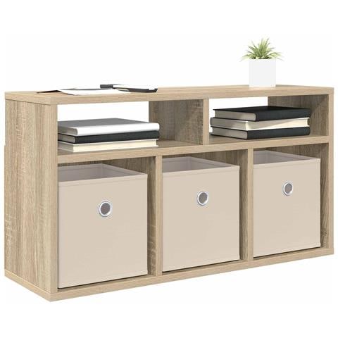Lowboard con cassetto Rovere Sonoma 72 x 22,5 x 38 cm - Foto 2