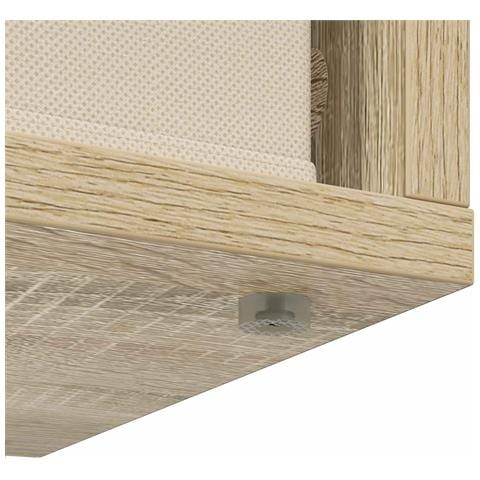 Lowboard con cassetto Rovere Sonoma 72 x 22,5 x 38 cm - Foto 9