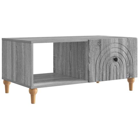 Tavolino da salotto Grigio Sonoma 90 x 50 x 40 cm - Foto 1
