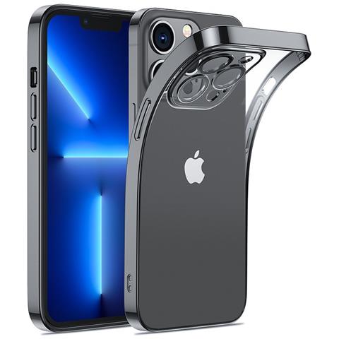 14q Custodia Per Iphone 14 Plus Con Copertura E Telaio Metallico Nera (jr Nera) - Foto 1