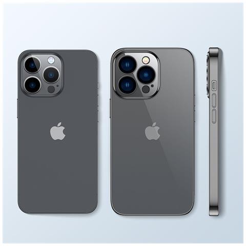 14q Custodia Per Iphone 14 Plus Con Copertura E Telaio Metallico Nera (jr Nera) - Foto 2
