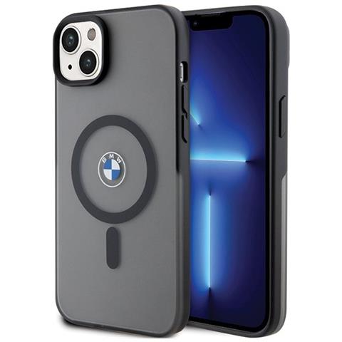 Custodia Magnetica Nera Bmw Per Iphone 14 Plus / 15 Plus - Foto 2