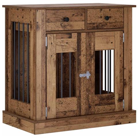 Mobile da cassa per cani Legno antico 80 x 47,5 x 80 cm - Foto 1