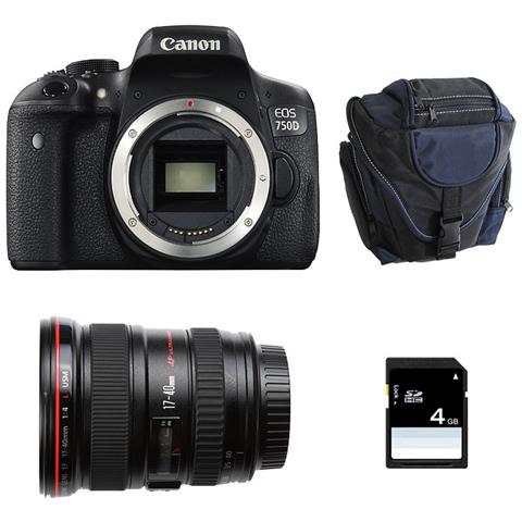 Eos 750d + 17-40 L Usm Garanti 3 Ans + Sac + Sd 4go - Foto 1