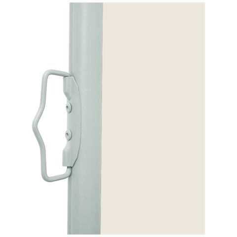 Tenda Laterale Retrattile per Patio 100x500 cm Crema - Foto 2