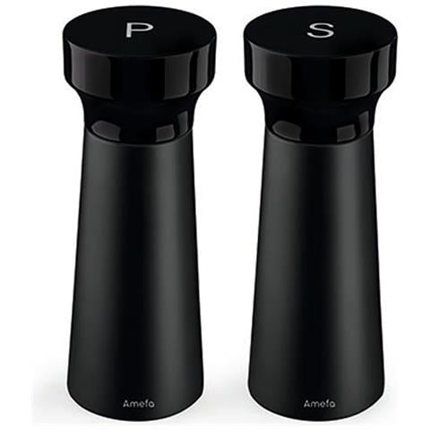 Macina Sale e Pepe 15 cm 2 pz Nero - Foto 1