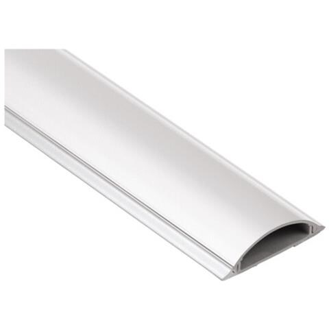 Cable Duct, semicircular, 100/2.1 cm, white - Foto 1