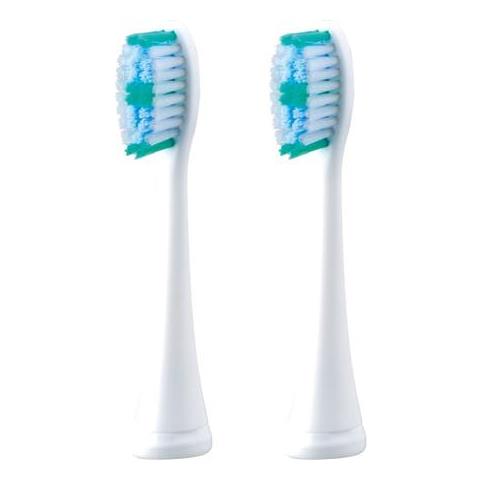 Testine Di Ricambio Per Spazzolino Da Denti Panasonic Wew0936w830, Per Adulti, Numero Di Testine Incluse 2, Bianco - Foto 2