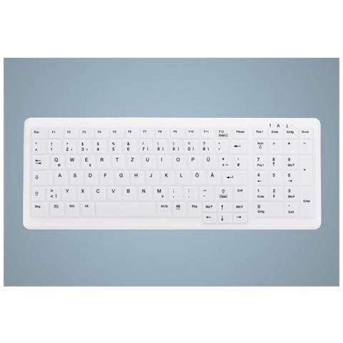 Cherry Ak-c7000 Tastiera Rf Wireless Qwertz Tedesco Bianco - Foto 1