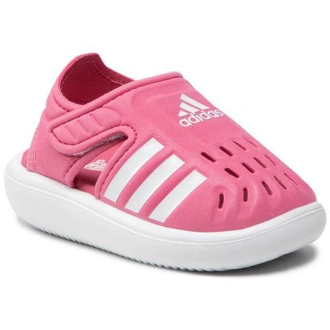 Gw0390 Water Sandali A Gabbietta Gomma Scarpe Bambina Strappo Rosa 26 - Foto 1