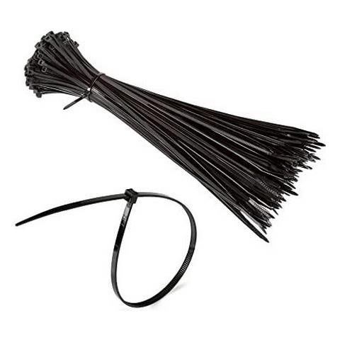 100 Pz Fascette Di Cablaggio In Nylon Neutra 4.5 X 200 Mm - Foto 1