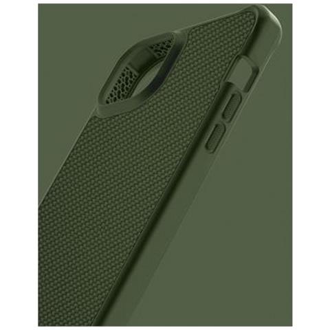 Cover Per Iphone 14 Rinforzata In Nylon Balistico R, Verde - Foto 2