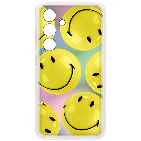 Cover Flipsuit S24 Plus Personalizzabile Smile Gialli, Giallo - Foto 1
