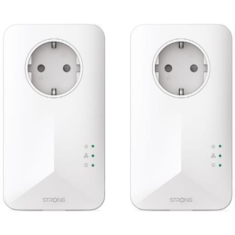 PowerLine 1000 Kit 1000 Mbit /s Collegamento ethernet LAN Bianco 2 pz - Foto 1