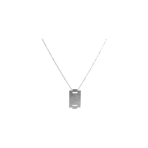 Gioielleria P0044-cz. Collana, Colore Grigio. Donna. - In ordine - Foto 2