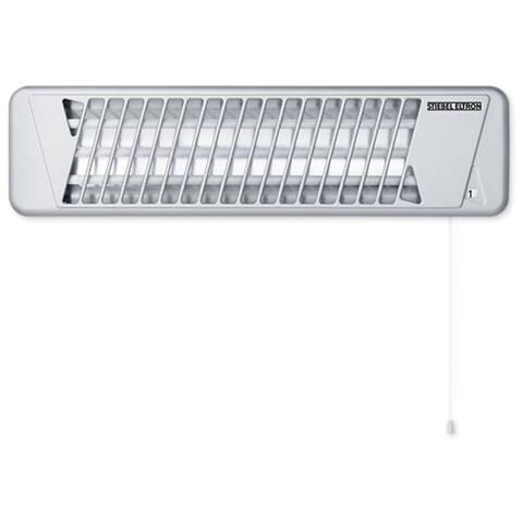 IW 120 Interno e esterno Argento 1200 W Riscaldatore di ambienti elettrico al quarzo - Foto 1