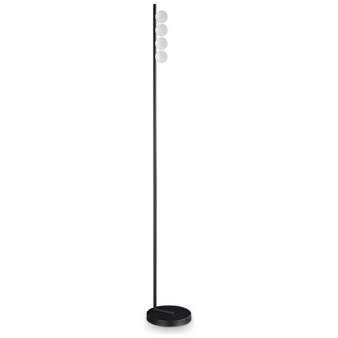 Piantana Da Terra Contemporanea Ping Pong Metallo Nero Led 12w 3000k Ip20 - Foto 1