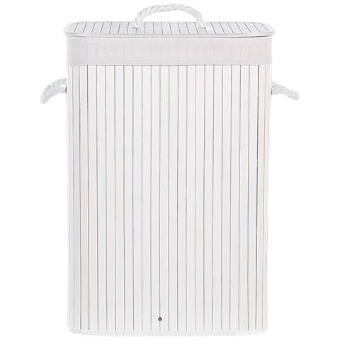 Cestino Komari Legno Di Bambù Bianco 72 L - Foto 2