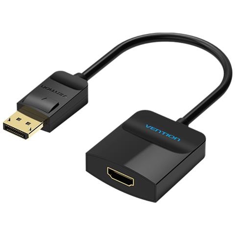 HBGBB cavo e adattatore video 0,15 m DisplayPort HDMI Nero - Foto 1