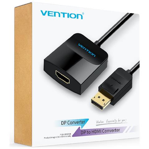 HBGBB cavo e adattatore video 0,15 m DisplayPort HDMI Nero - Foto 2