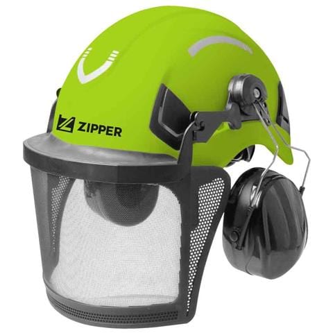 Casco Forestale Professionale Con Visiera E Cuffie Antirumore Zi-fhprofi - Foto 1