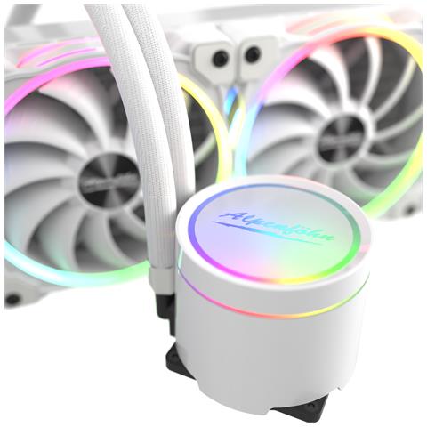 84000000193 sistema di raffreddamento per computer Processore Raffreddatore di liquidi tutto in uno 12 cm Bianco 1 pz - Foto 10