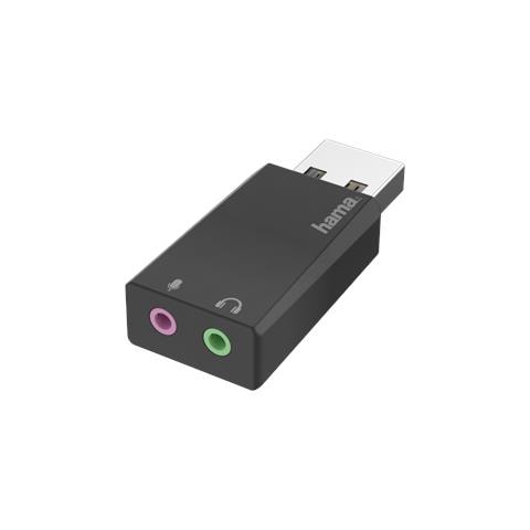 Scheda audio USB 2.0, 2x prese Jack microfono /cuffia, convertitore digitale analogico (DAC) - Foto 1