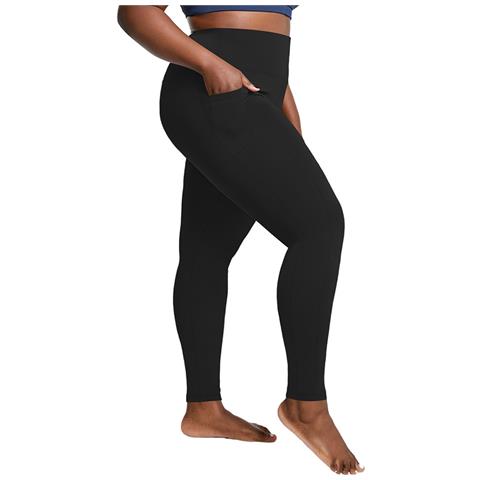 Pantaloni Da Yoga Taglie Forti Con Tasche 3xl - Foto 1