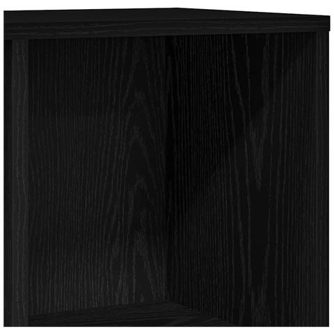 Libreria Rovere Nero 98x29x97,5 cm Legno Multistrato - Foto 9