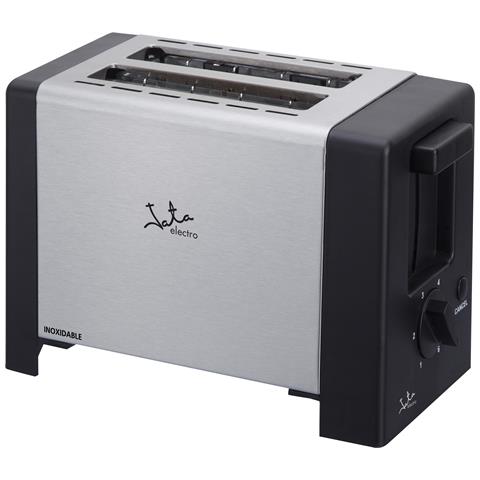 TT607 tostapane 2 fetta /e 800 W Nero, Acciaio inox - Foto 1
