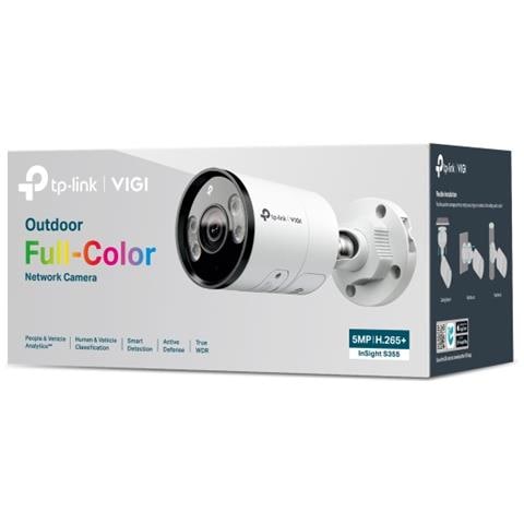 INSIGHT S355 Pallottola (forma) Telecamera di sicurezza IP Esterno 2880 x 1620 Pixel Parete - Foto 2