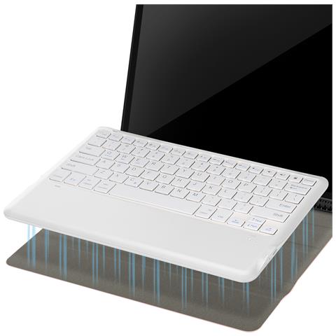Tastiera Qwerty Bluetooth Ipad Pro 12.9 Air 13 Custodia - Foto 2