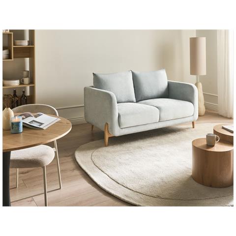 Divano 2 Posti Gimo Ciniglia Azzurro - Foto 1