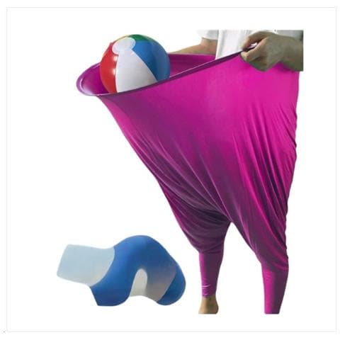 Gioco Del Lancio Dei Pantaloni Della Nonna: Divertente Gioco Di Lancio Oversize Per Famiglia E Attività All'aperto Rose Red - Foto 2