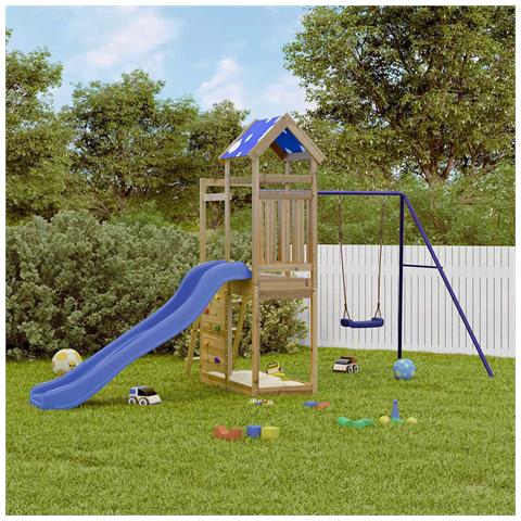 Set da Gioco da Esterno in Legno di Pino Impregnato - Foto 2